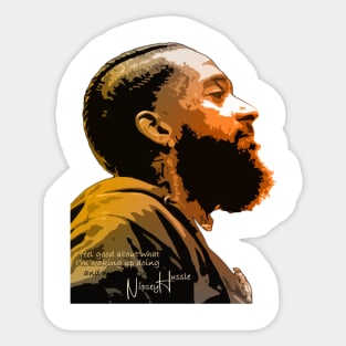 Nipsey Motivation Legend Sticker